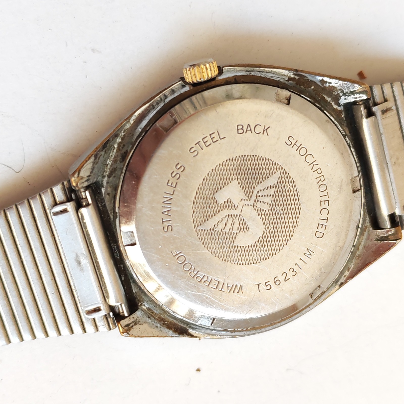 vintage Jovial Concorde 17 jewels mechanical wristwatch detail photograph