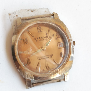 vintage Spendid wristwatch 21-jewel for parts sold by Sweilems in Amman