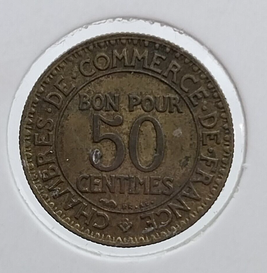 France 1923 50 Cents Coin sold by Sweilems in Amman