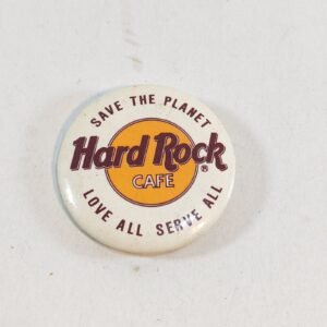 HARD ROCK CAFE - SAVE THE PLANET BUTTON PIN sold by Sweilems in Amman