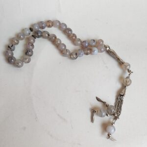 Natural Agate stome Rosary Very Beautiful Tasbih - Prayer Beads #075