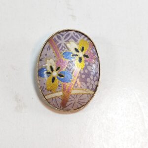 Vintage floral Brooch Oval 1 5 sold by Sweilems in Amman