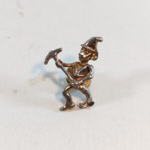 Metal Elf Troll Miner 1 2 Brooch Pin sold by Sweilems in Amman