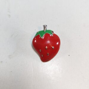 enamel strawberry brooch pin 1 2 sold by Sweilems in Amman