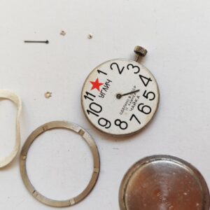 vintage Chaika mechanical wristwatch from the Soviet Union for parts sold by Sweilems in Amman