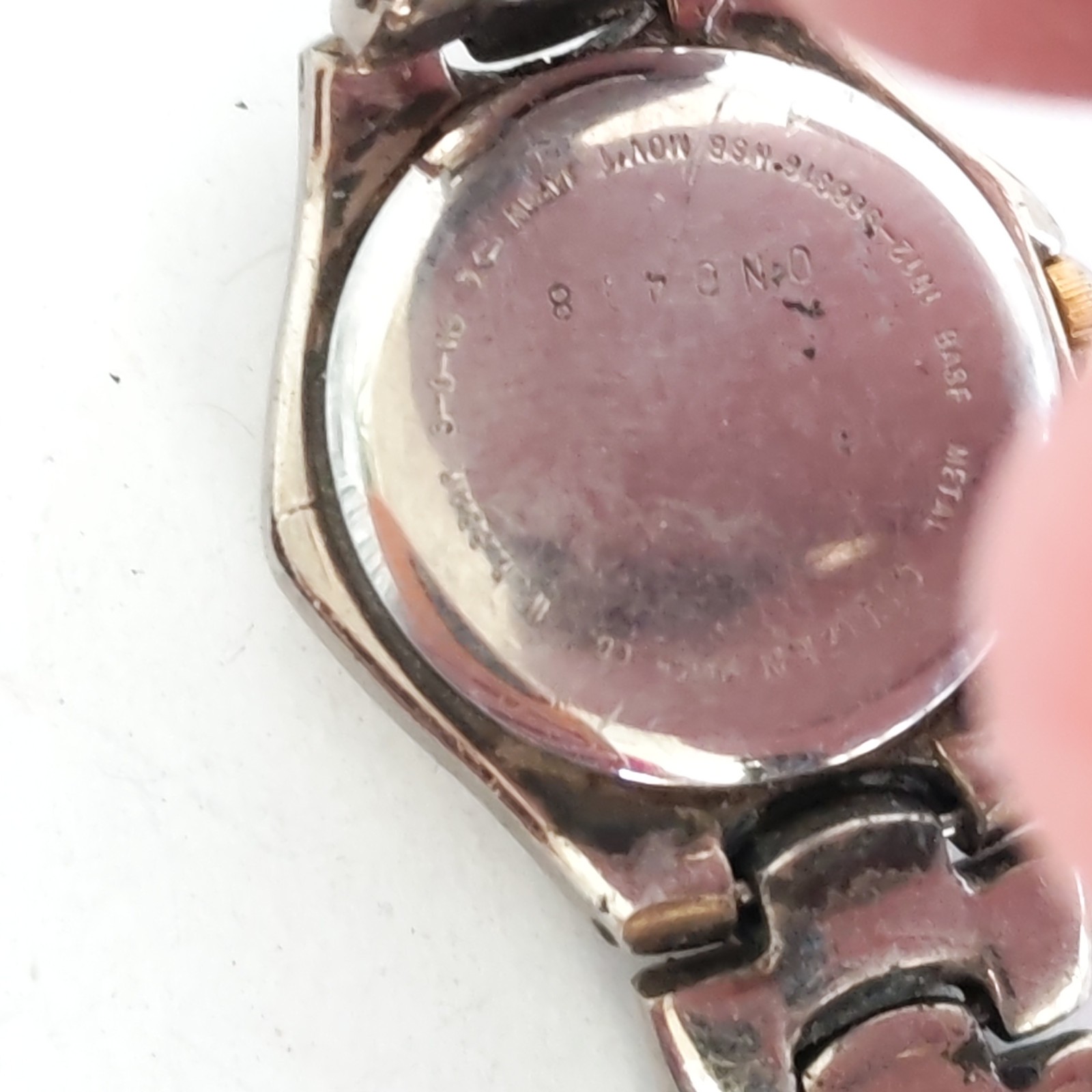 vintage Citizen WR50 quartz for parts detail photograph