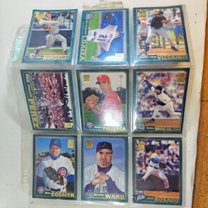 9 baseball cards in a transparent sleeve not adhesive sold by Sweilems in Amman