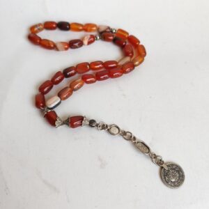 Natural Agate stome Rosary Very Beautiful Tasbih - Prayer Beads #072