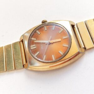 VINTAGE TAKEMA MENS HAND WINDING STAINLESS STEEL WRISTWATCH 35mm