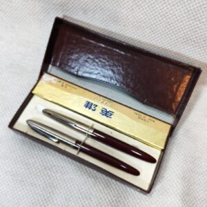 Vintage Hero 329 Fountain pen and ballpoint set in box , never used NOS