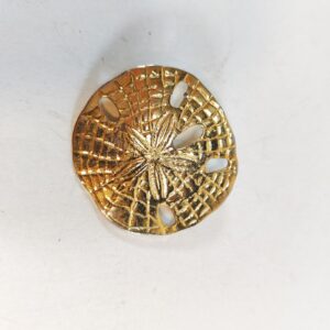 Vintage Sand Dollar Gold Tone brooch 1 5 sold by Sweilems in Amman