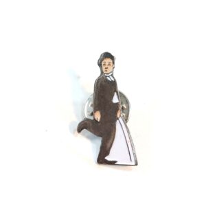 CHARLIE CHAPLIN - VINTAGE 1993 LAPEL PIN - HAT PIN Bubbles inc sold by Sweilems in Amman