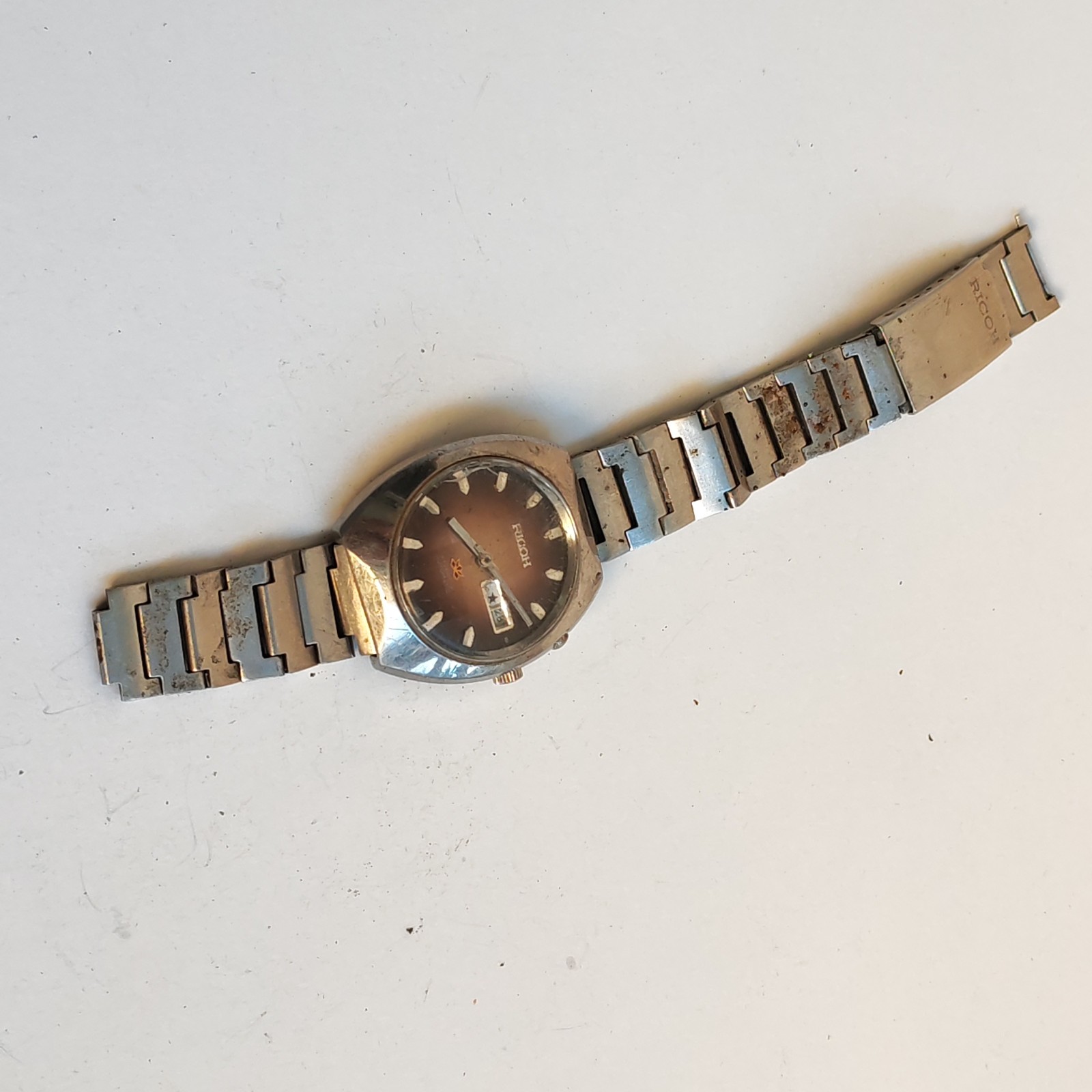 vintage Ricoh automatic watch 40mm - for repair detail photograph
